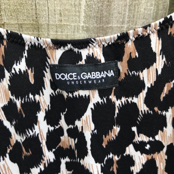 Dolce & Gabbana leopard print tank top - Picture 3 of 5